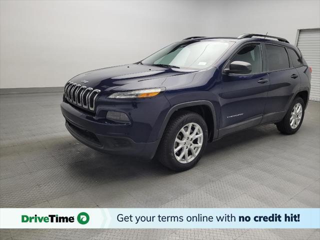 used 2016 Jeep Cherokee car, priced at $14,795