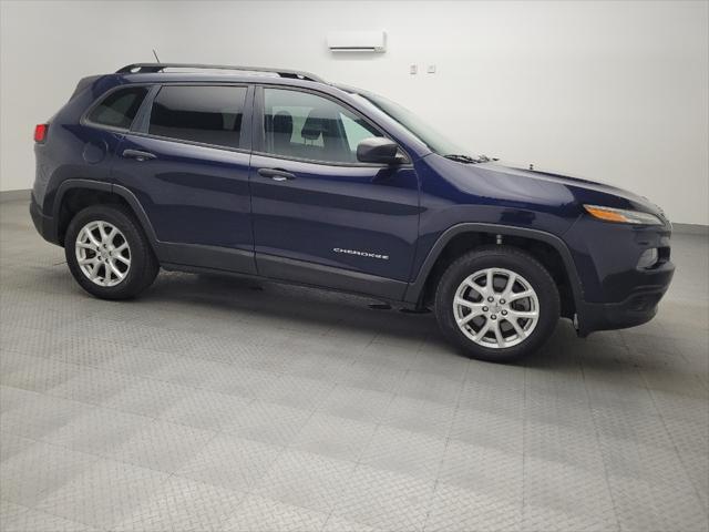 used 2016 Jeep Cherokee car, priced at $14,795