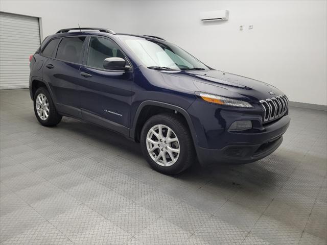 used 2016 Jeep Cherokee car, priced at $14,795