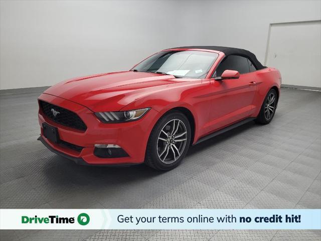 used 2017 Ford Mustang car, priced at $21,895