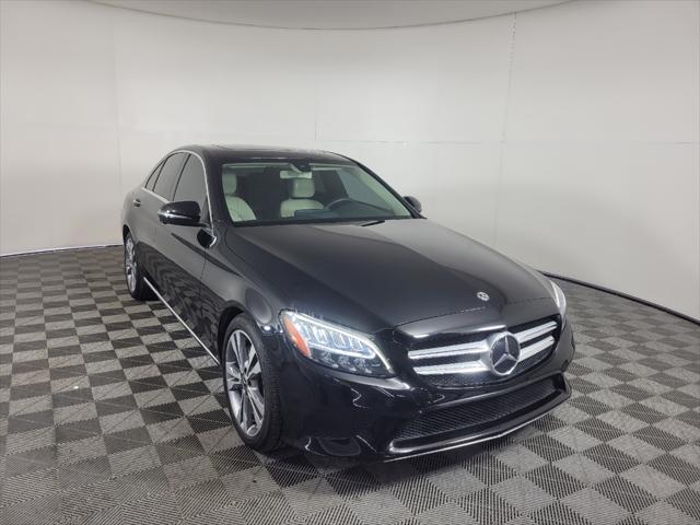 used 2019 Mercedes-Benz C-Class car, priced at $26,895