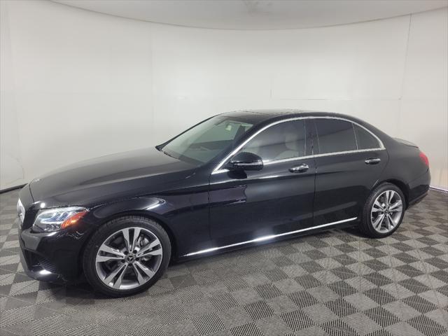 used 2019 Mercedes-Benz C-Class car, priced at $26,895