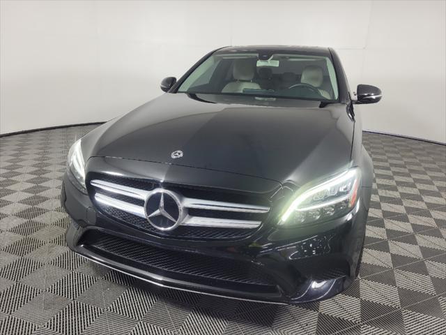 used 2019 Mercedes-Benz C-Class car, priced at $26,895