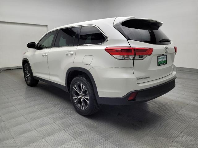 used 2019 Toyota Highlander car, priced at $21,895