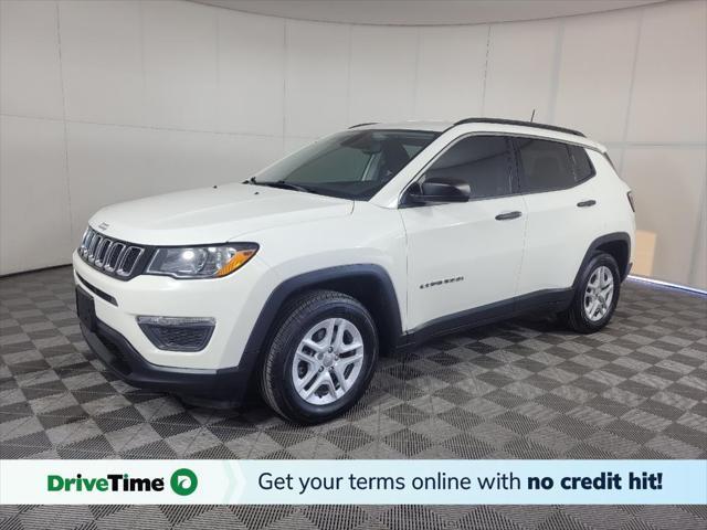 used 2021 Jeep Compass car, priced at $21,595