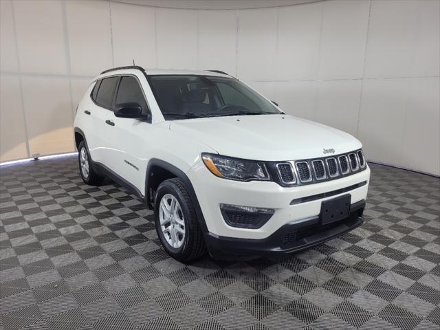 used 2021 Jeep Compass car, priced at $21,595