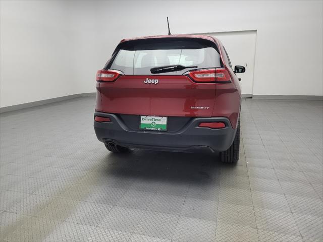 used 2017 Jeep Cherokee car, priced at $14,495