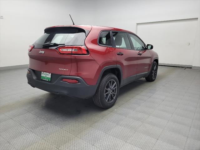 used 2017 Jeep Cherokee car, priced at $14,495