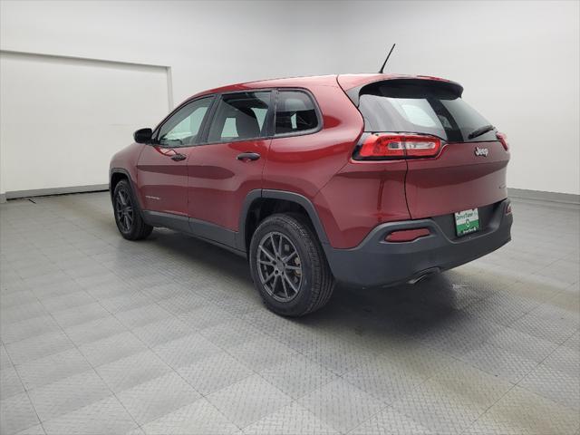 used 2017 Jeep Cherokee car, priced at $14,495