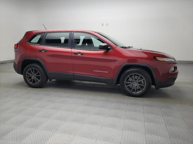 used 2017 Jeep Cherokee car, priced at $14,495