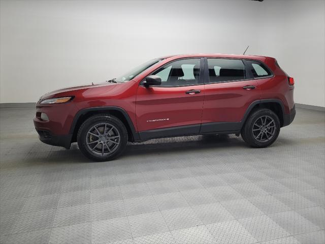 used 2017 Jeep Cherokee car, priced at $14,495