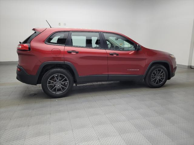 used 2017 Jeep Cherokee car, priced at $14,495