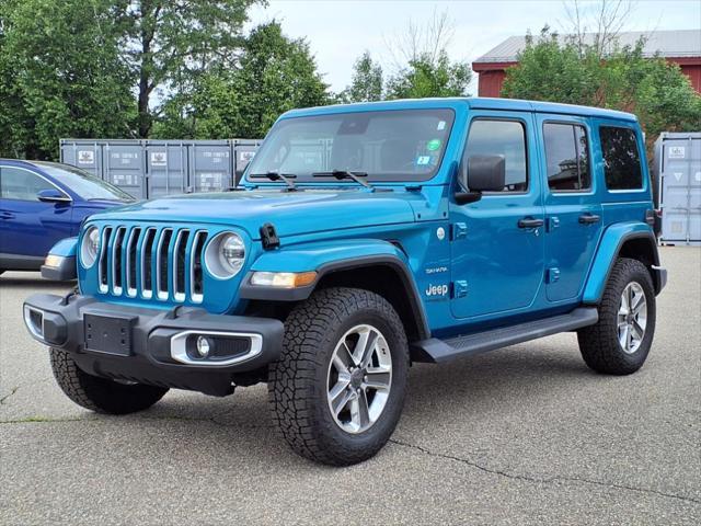used 2020 Jeep Wrangler Unlimited car, priced at $31,999