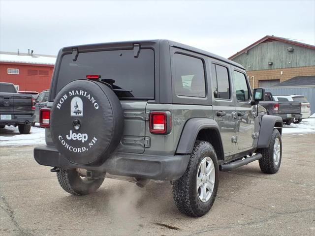 used 2021 Jeep Wrangler Unlimited car, priced at $32,999