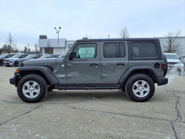 used 2021 Jeep Wrangler Unlimited car, priced at $32,999