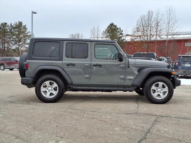 used 2021 Jeep Wrangler Unlimited car, priced at $32,999