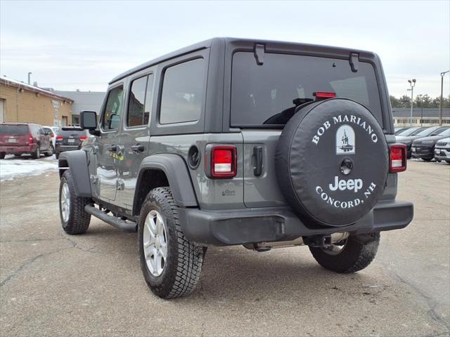 used 2021 Jeep Wrangler Unlimited car, priced at $32,999