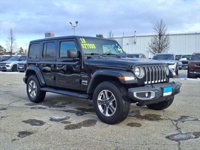 used 2018 Jeep Wrangler Unlimited car, priced at $27,999