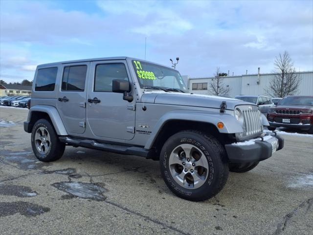 used 2017 Jeep Wrangler Unlimited car, priced at $27,999