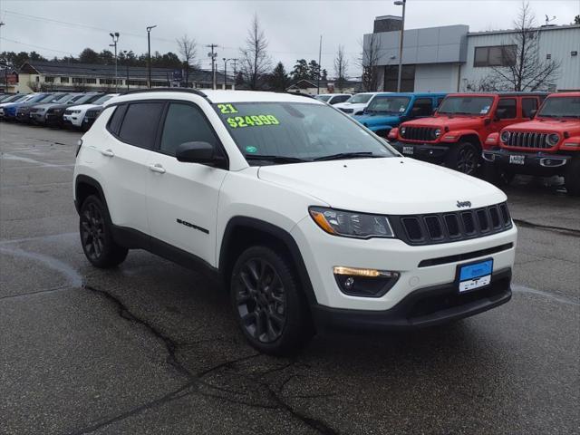 used 2021 Jeep Compass car, priced at $24,999
