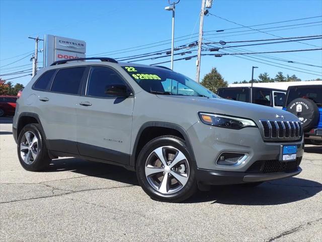 used 2022 Jeep Cherokee car, priced at $29,999