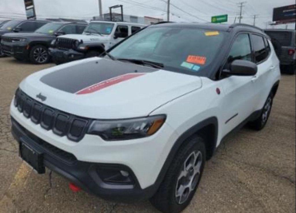 used 2022 Jeep Compass car, priced at $27,999