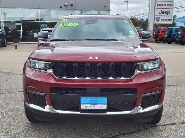 used 2021 Jeep Grand Cherokee L car, priced at $34,999