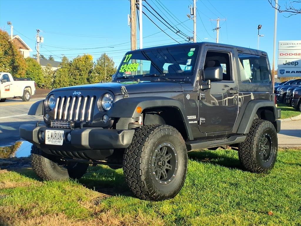 used 2017 Jeep Wrangler car, priced at $24,499