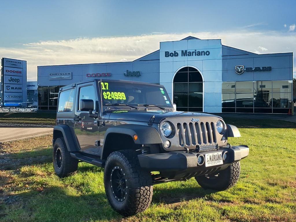 used 2017 Jeep Wrangler car, priced at $24,499