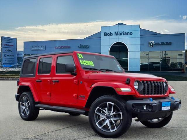 used 2024 Jeep Wrangler 4xe car, priced at $42,999