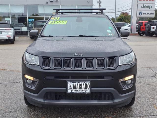 used 2021 Jeep Compass car, priced at $18,999