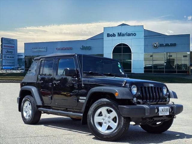 used 2016 Jeep Wrangler Unlimited car
