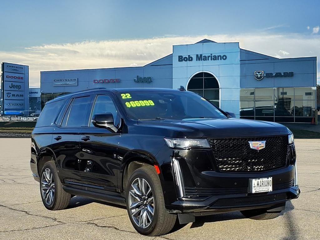 used 2022 Cadillac Escalade car, priced at $66,999