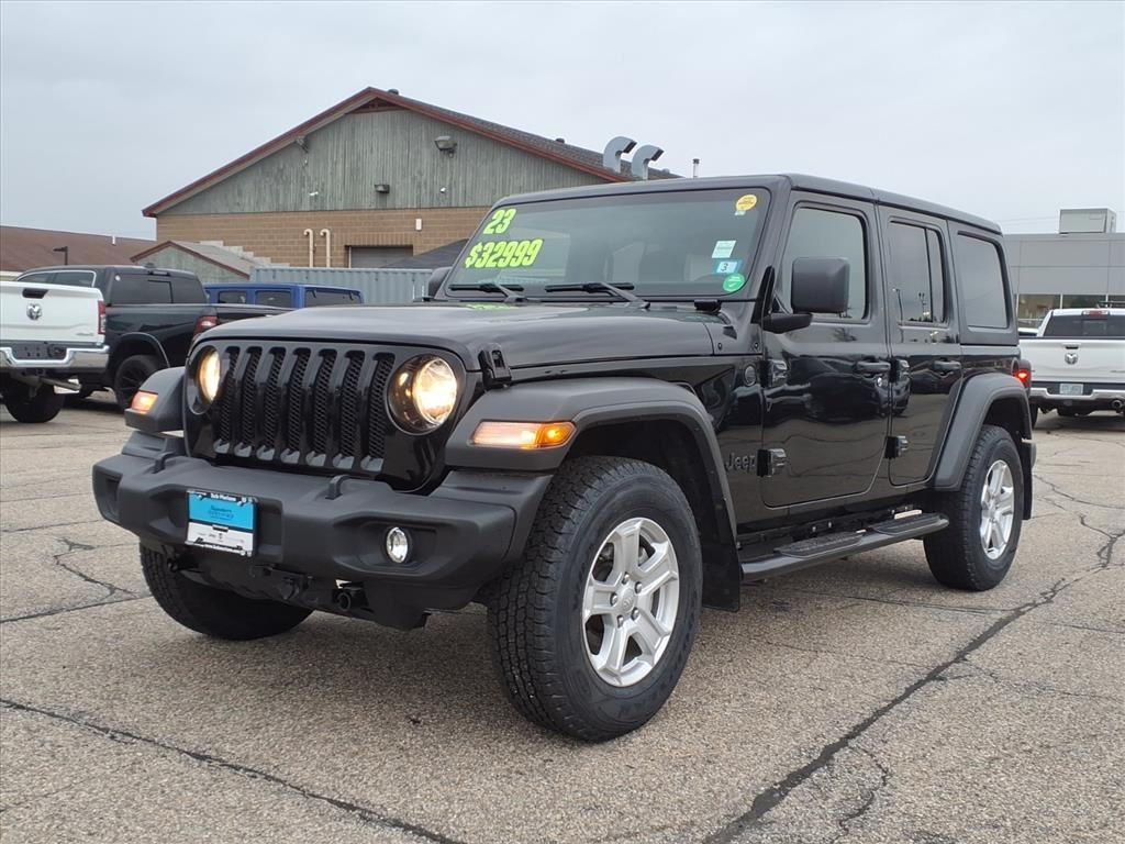 used 2023 Jeep Wrangler car, priced at $32,499
