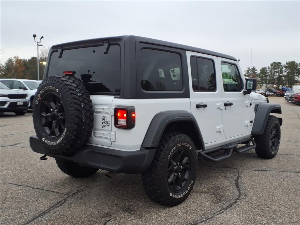 used 2022 Jeep Wrangler car, priced at $34,999