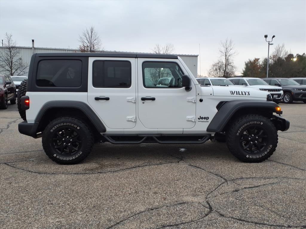 used 2022 Jeep Wrangler car, priced at $34,999