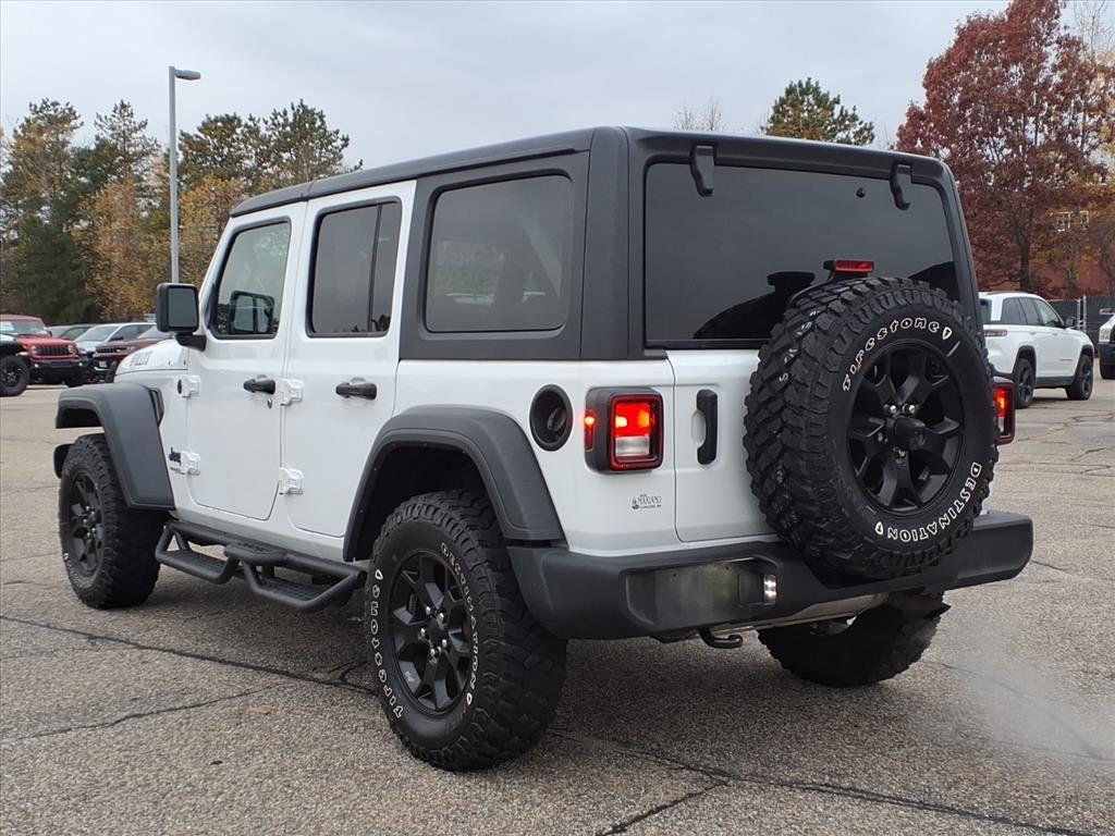 used 2022 Jeep Wrangler car, priced at $34,999
