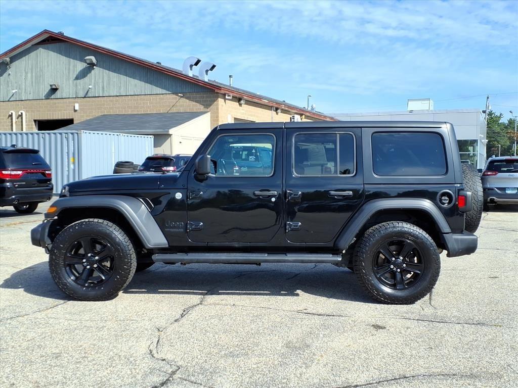 used 2020 Jeep Wrangler Unlimited car, priced at $27,499