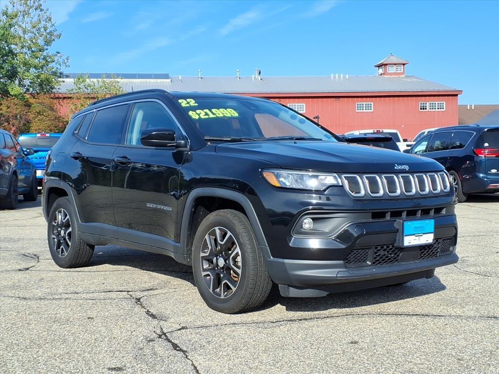 used 2022 Jeep Compass car, priced at $21,999