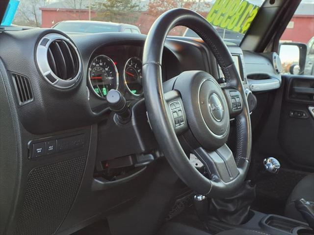 used 2015 Jeep Wrangler car, priced at $17,999