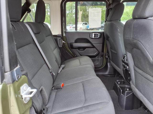 used 2021 Jeep Wrangler Unlimited car, priced at $32,999
