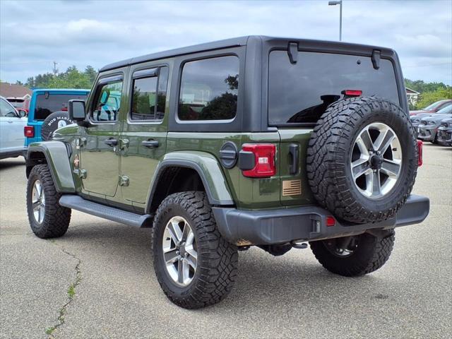 used 2021 Jeep Wrangler Unlimited car, priced at $32,999
