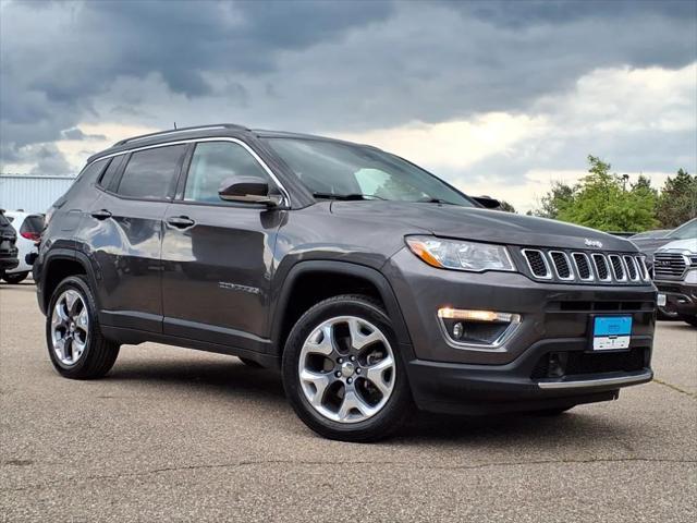 used 2021 Jeep Compass car, priced at $22,999