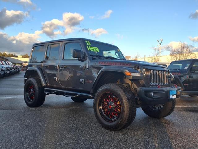 used 2019 Jeep Wrangler Unlimited car, priced at $40,999