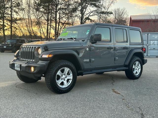 used 2020 Jeep Wrangler Unlimited car, priced at $29,999