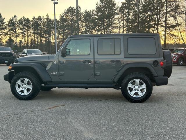 used 2020 Jeep Wrangler Unlimited car, priced at $29,999