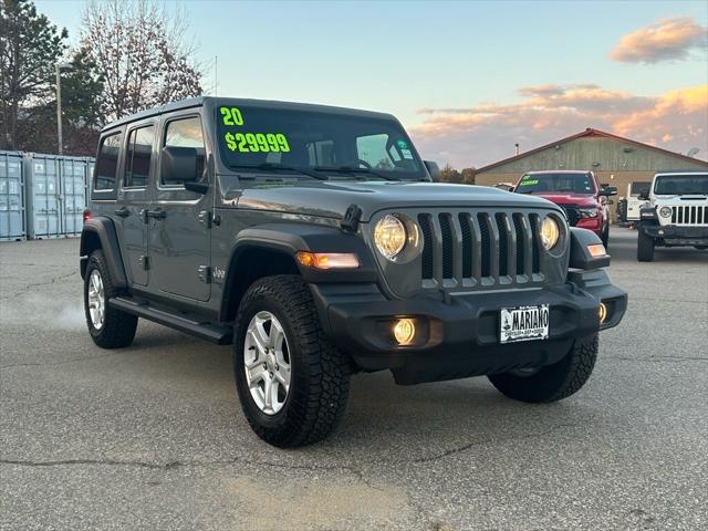 used 2020 Jeep Wrangler Unlimited car, priced at $29,999