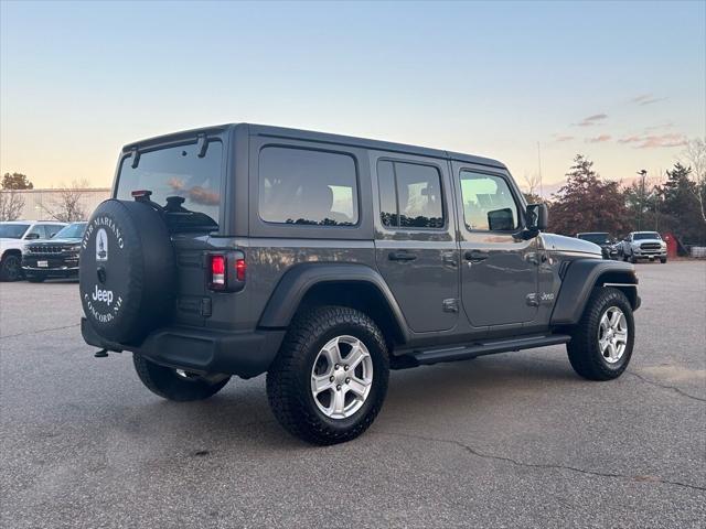 used 2020 Jeep Wrangler Unlimited car, priced at $29,999