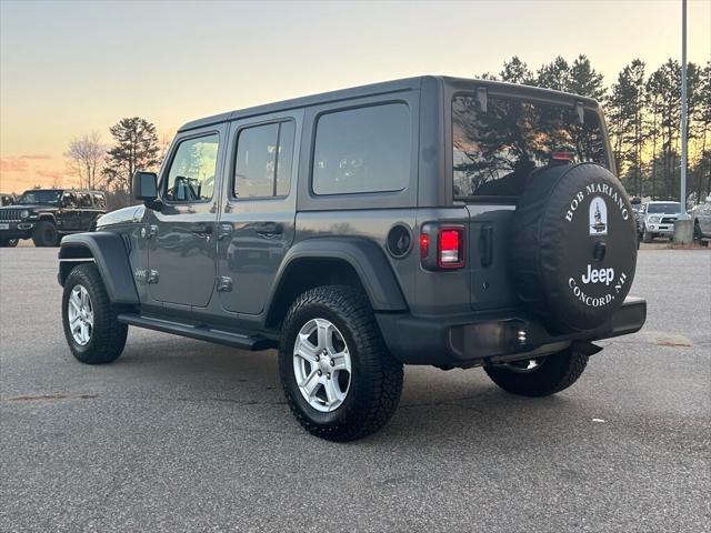 used 2020 Jeep Wrangler Unlimited car, priced at $29,999