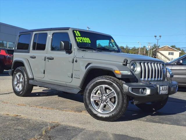 used 2019 Jeep Wrangler Unlimited car, priced at $27,999